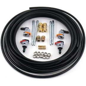 5/16 Fuel Line Repair Kit 5/16 in (8mm), Nylon Fuel Line Replacement Kit 23 Pack FLK-56