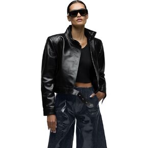 HUDSON Women's Brooks Nader Sarah Jane Leather Jacket