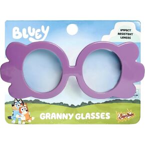 Sun-Staches Bluey Granny نظارات | ثوب بلاني مرخص رسميا | عدسات واضحة | حجم البالغين أو الطفل