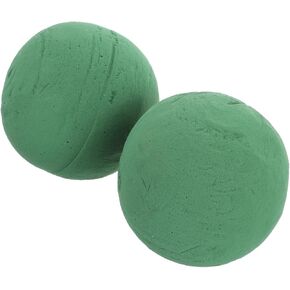 2Pcs Sphere Floral Foams Round Foam Balls for Arrangements Ideal Floral Blocks for Artificial Flowers Craft Balls for Centerpieces and Floral Designs