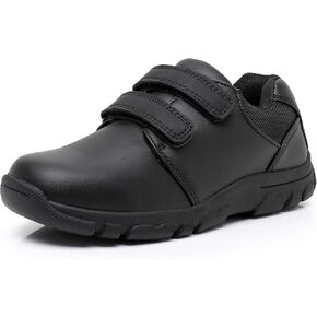 Ahannie Boys School Shoes Kids Oxford Uniform Black Dress Shoes