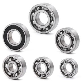 Mihho GY6 150CC Transmission Bearing Set Compatible with Chinese GY6 4-stroken 152QMI 157QMJ Engine Scooter Mopeds ATV Go Kart, 6 Pieces