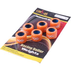 GLIXAL 20X15MM الأداء المتغير المتغير الأوزان المتغير الأوزان ل Honda PCX 125 150 PORLIS RZR 200 SYM SUZUKI KYMCO VESPA SCOOTS QUATS ATV UTV (10 GRAM)