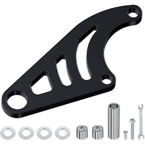 مجموعة Mini Bike Hydraulic Bracket Kit متوافقة مع Coleman CT100U 98CC 3.0HP MINIBIKE POWERSPORT ، قطع غيار جبل الفرامل الخلفية (أسود)