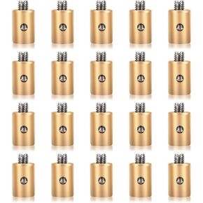 20pcs حلمات الكابلات العالمية ، مقاطع نهاية خنق وفرامل 6 مم للدراجات النارية ، الدراجة ، الدراجات البخارية ، Go Kart ، جزازة العشب ، السيارة ، القارب