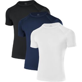Niksa 1/2/3 قميص ضغط الأولاد ، شباب Quictic Quick Dry Undershirt Kids Sport Base Layer for Baseball Football