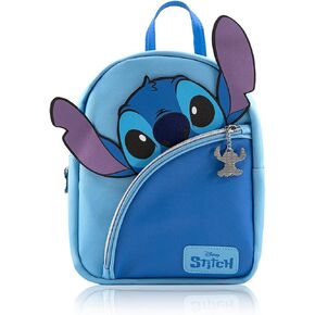 Disney Lilo and Stitch Backpack for Women, Men, Unisex | Cute PU Leather 10" Stitch Mini Backpack Purse Shoulder Purse | Stitch Bag and Stitch Accessories