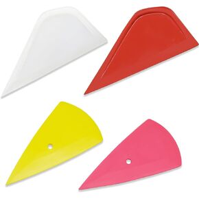 Window Tint Tools - 4 Pc Tint Squeegee Set for Car Wrap Application