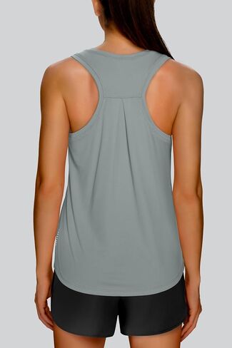 XIEERDUO Tank Top for Women Racerback Sleeveless Workout Tops Loose Fit Yoga Running Gym Shirts for Women in Kuwait