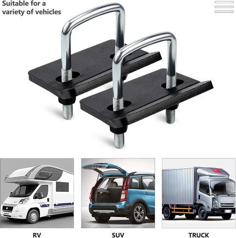 مثبتات Cenipar Hitch Trainener المضادة للبطولة ل 1.25 "و 2" عوائق تستخدم في مقطورة الصلب الثقيلة ، المشبك Trighter العيوب القضاء على عدم استقرار هزاز (1 حزمة) in Saudi Arabia