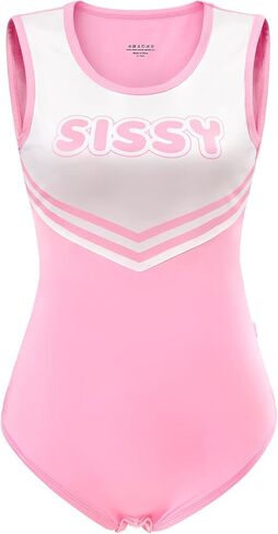 Littleforbig Silky Romper Onesie Pajamas Bodysuit - Cheer Sissy Onesie Bodysuit in Kuwait
