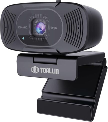 2K Auto-Tracking Webcam, AI Gesture Recognition & Control, 2X Zoom PTZ Webcam for Video Conferencing, Live Streaming and Video Calls in Saudi Arabia