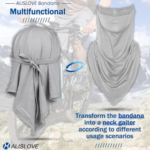 Bandanas Skull Caps for Men, Women Breathable Neck Gaiters Headscarf Face, Sweat Wicking Do Rags Quick Drying Durag in Saudi Arabia