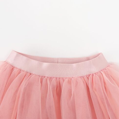Noomlfish Kids Long Tutu Skirts Flower Girl Tulle Party Maxi Skirt (4-12 Years) in Saudi Arabia