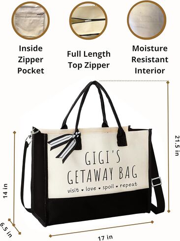 Grandma Gifts - Gifts for Grandma from Grandchildren - Canvas Tote Bag in Kuwait