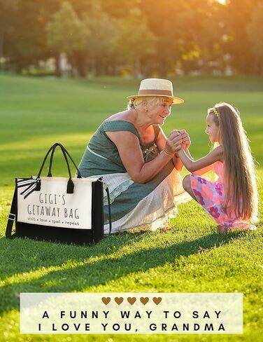 Grandma Gifts - Gifts for Grandma from Grandchildren - Canvas Tote Bag in Kuwait