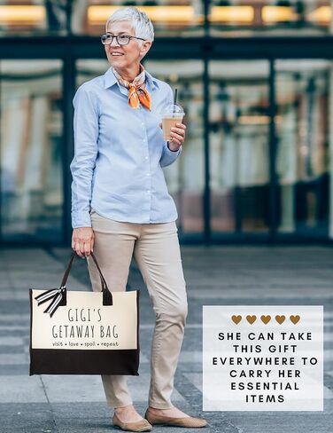 Grandma Gifts - Gifts for Grandma from Grandchildren - Canvas Tote Bag in Kuwait