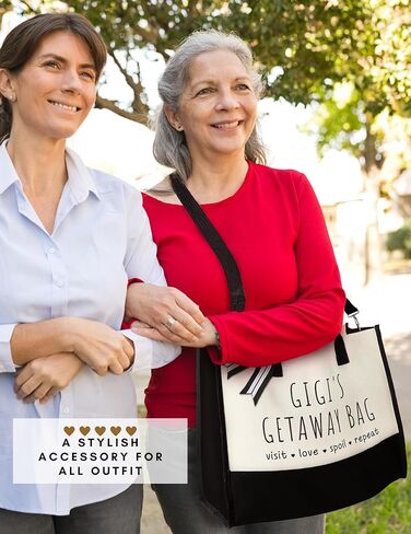 Grandma Gifts - Gifts for Grandma from Grandchildren - Canvas Tote Bag in Kuwait