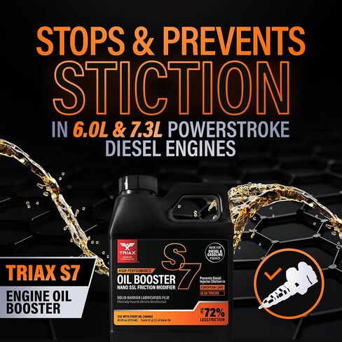 Triax S7 معدل الاحتكاك النانو لمحركات الديزل والبنزين - 100 ٪ من الاسترات - الاسترات (16 أونصة) in Saudi Arabia