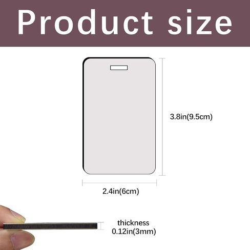 50 pcs Sublimation Luggage tag Blanks White Blank Travel Bag Tags with Strap Double Sided MDF Suitcase Label Tag with Slots Keychains Blanks Handmade DIY Crafting in Saudi Arabia