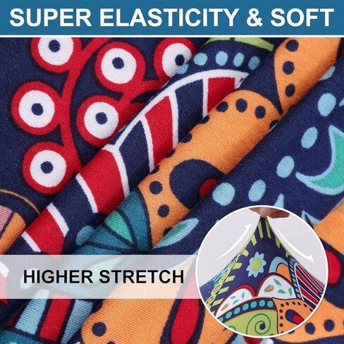 Smiry Printed Couch Cushion Covers, Stretch Soft Couch Covers for Sofa, Washable Non-Slip Sofa Slipcover Furniture Protector for Indoor and Outdoor (1 Pack, Blue Green) in Kuwait