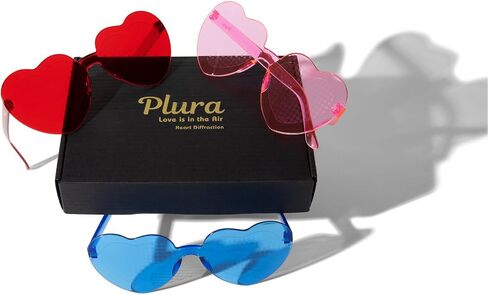 Plura Heart Diffraction Sunglasses in Kuwait