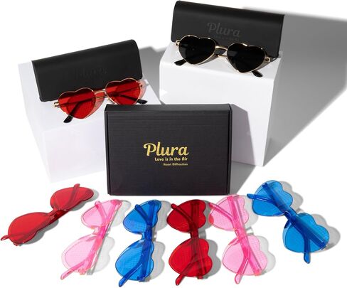 Plura Heart Diffraction Sunglasses in Kuwait