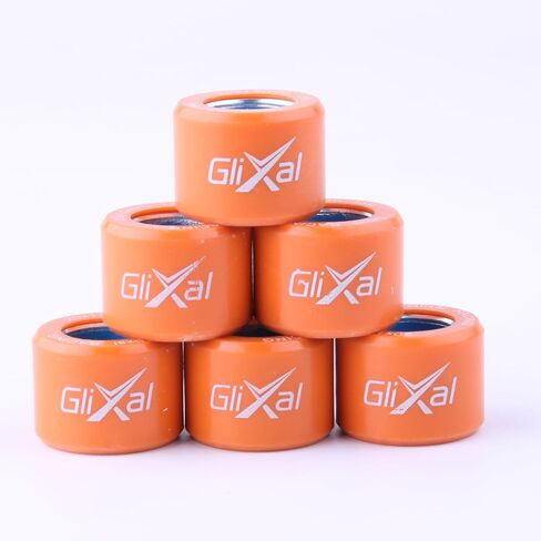 GLIXAL 20X15MM الأداء المتغير المتغير الأوزان المتغير الأوزان ل Honda PCX 125 150 PORLIS RZR 200 SYM SUZUKI KYMCO VESPA SCOOTS QUATS ATV UTV (10 GRAM) in Kuwait