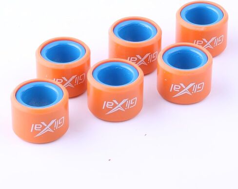 GLIXAL 20X15MM الأداء المتغير المتغير الأوزان المتغير الأوزان ل Honda PCX 125 150 PORLIS RZR 200 SYM SUZUKI KYMCO VESPA SCOOTS QUATS ATV UTV (10 GRAM) in Kuwait