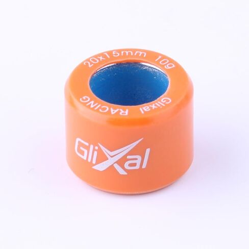 GLIXAL 20X15MM الأداء المتغير المتغير الأوزان المتغير الأوزان ل Honda PCX 125 150 PORLIS RZR 200 SYM SUZUKI KYMCO VESPA SCOOTS QUATS ATV UTV (10 GRAM) in Kuwait