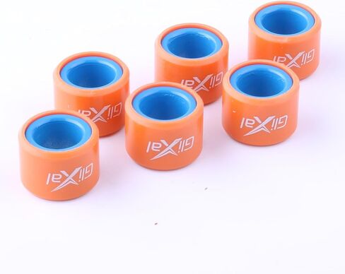 GLIXAL 20X15MM الأداء المتغير المتغير الأوزان المتغير الأوزان ل Honda PCX 125 150 PORLIS RZR 200 SYM SUZUKI KYMCO VESPA SCOOTS QUATS ATV UTV (10 GRAM) in Kuwait