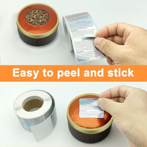 500pcs Wax Melt Warning Labels 1.5 Inch Candle Warning Label Candle Jar Container Stickers Round Candle Safety Labels Sticker for DIY Candle Jars Stickers, Candle Container, Candle Boxes(Rainbow) in Kuwait