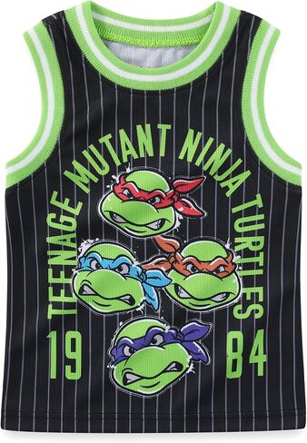 Nickelodeon Teenage Mutant Ninja Turtles Boys Tank Top and Short Litbler and Big Kids in Kuwait