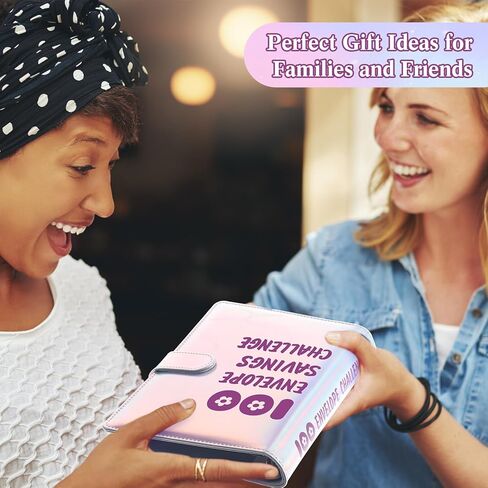 100 Envelope Savings Challenge Kit Challenge Binder A5 Money Saving Book Budget Binder with Cash Envelopes Budget Planner to Save 5, 050, 100 Day Cash Stuffing Budgeting(Purple) in Kuwait