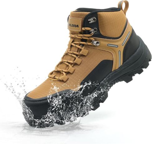Waterproof Steel Toe Boots for Men Wide Width Slip Resistant Work Shoes Lightweight Non Slip Safety Sneakers Construction Composite Toe Working Footwear in Saudi Arabia