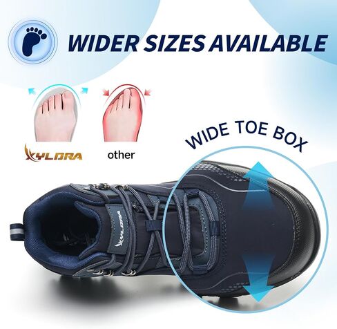 Waterproof Steel Toe Boots for Men Wide Width Non Slip Work Boots Lightweight Slip Resistant Safety Shoes Indestructible Construction Composite Toe Sneakers in Kuwait