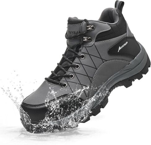 Steel Toe Boots for Men Waterproof Wide Width Slip Resistant Safety Toe Sneakers Puncture Proof Durable Construction Work Shoes for Outdoor Industrial Use in Saudi Arabia