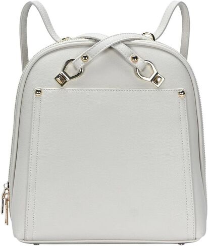 Miztique The Daisy Convertible Backpack Presh for Women (Black) | حقيبة حزام كتف نباتي ناعم أو حقيبة ظهر قابلة للتحويل | 10.5in x 4in x 11.5in | in Kuwait