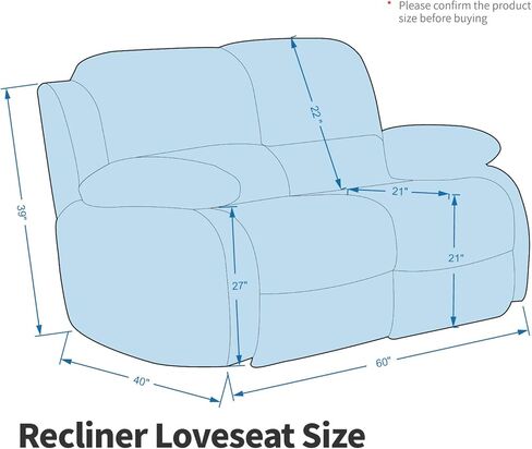 MAXIJIN Velvet 4 Piece Recliner Cover Stretch Plush Soft Cover for Chair Thick Soft Recliner Slipcover Separate Chair Cover with Side Pocket (Recliner, Gray) in Kuwait