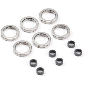 12Pcs Fuel injector Gasket Ring & Element 13537591006 + 13537577649 Compatible with BMW 135i 228i 335i 428i 528i 535i 740i X3 X5 X6