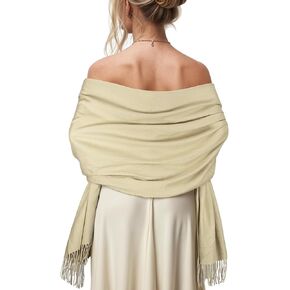 Women's Scarf Pashmina Shawls and Wraps for Evening Dress Wedding Bridal Bridesmaid Winter Warm Long Large Scarves