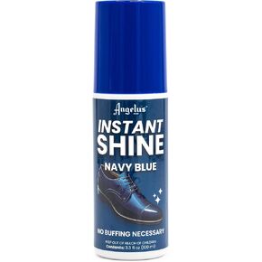Angelus Instant Shine Liquid Shoe Polish 3 Fl Oz (color variety) (Navy Blue)