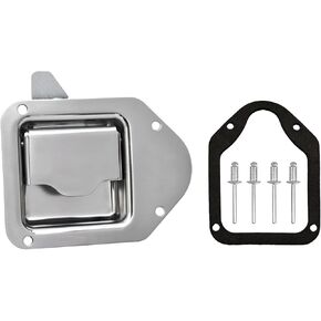 استبدال مربع أداة Truck Tool Box-304 مجموعة أدوات Toolbox Toolbox Kit 4-3/8 "× 3-1/4" مع الغسالة ، RV ، Trailer ، UTV ، Camper 2 Pack （إصدار واحد يتطلب مفتاحًا ، والآخر لا）