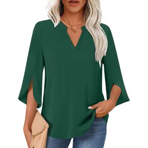 النساء بلوزات أنيقة غير رسمية 3/4 قمم العمل التجارية in Kuwait