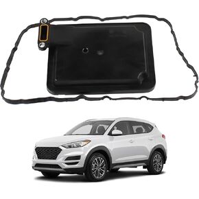 A6MF1 A6MF2 Automatic Transmission Filter Oil Pan Gasket Kit Compatible With 2010-2021 Hyundai Accent Elantra Santa Fe Sonata 2011-2020 Kia Forte Koup Forte5 Optima Replaces 463213B600