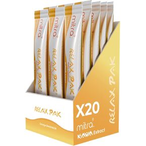 Mitra9 Kava Powder Relaxpak - حزمة متنوعة حزم مسحوق مستخلص Kava | مزاج مُحسّن | النبات على أساس | يعزز الهدوء الطبيعي والوضوح | سهلة المفتوحة عصا واحدة الخدمة (5)