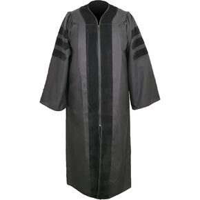 Unisex Premium Doctoral Graduation Robe - PhD University Gown