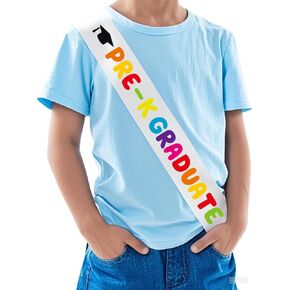 زخارف التخرج قبل K 2025 ، Pre K Graduation Sash ، زينة التخرج في مرحلة ما قبل المدرسة ، مستلزمات حفلات الدراسات العاطفية في المدرسة