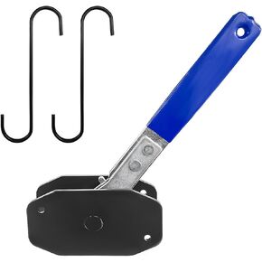 Brake Caliper Press Tool, 360° Adjustable Ratchet Piston Spreader Car Tools with Caliper Hangers, Durable Brake Caliper Tool Spreader for Car Brake Repair Installation (Blue)