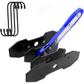 مجموعة أدوات مكبس مكبس السيارة المحترفة مجموعة الأدوات: صائغ الأسعار ، وشماعات 4pcs ، و 360 درجة الفرامل الفرجار Press Ratchet